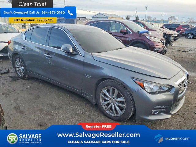 Used 2017 INFINITI Q50 3.0t Premium w/ 3.0T Premium Plus Package image 5