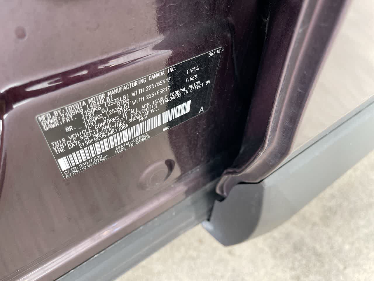 Used 2018 Toyota RAV4 XLE AWD/4WD image 27