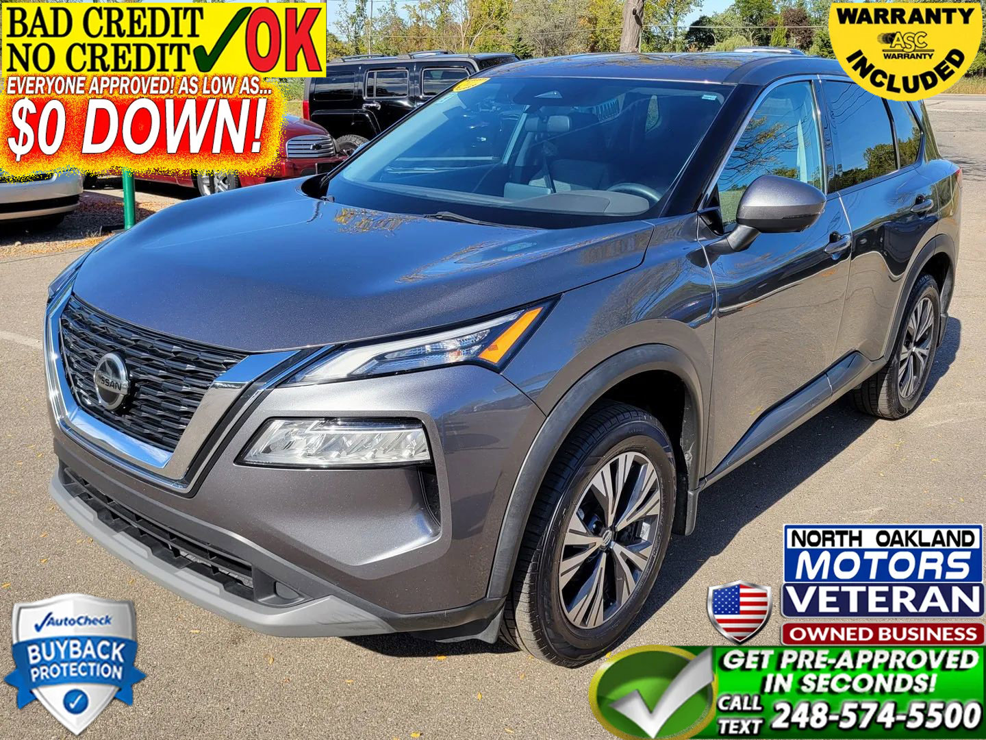 Used 2021 Nissan Rogue SV