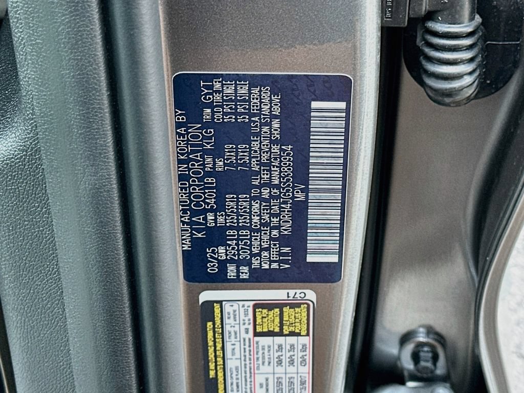 Certified 2025 Kia Sorento EX FWD image 31