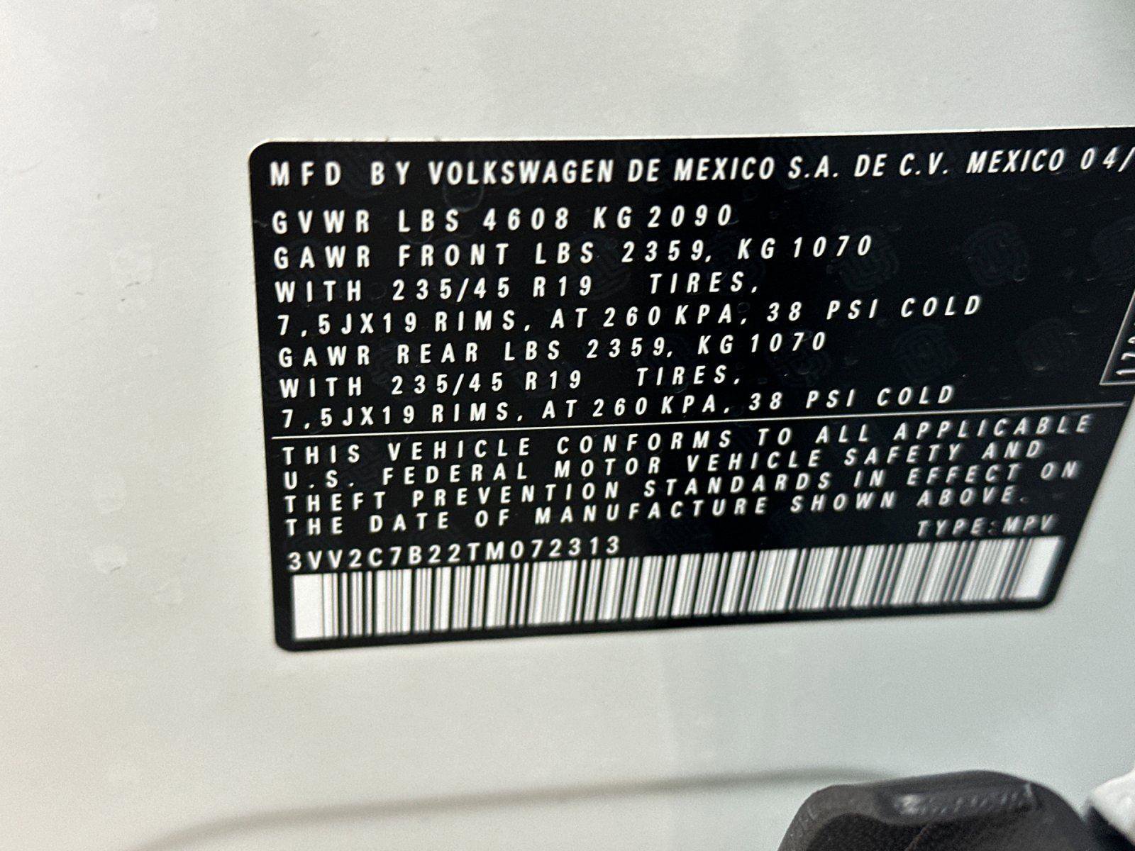 New 2026 Volkswagen Taos SE AWD/4WD image 26