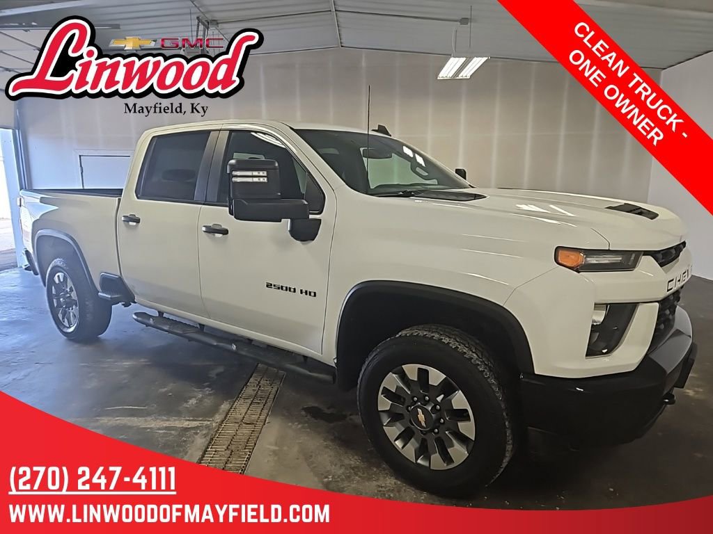 Used 2022 Chevrolet Silverado 2500 Custom w/ Custom Value Package AWD/4WD image 1