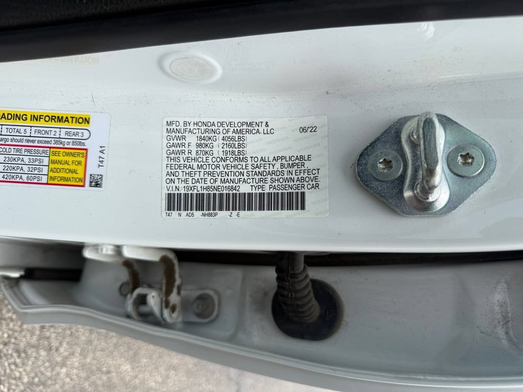 Used 2022 Honda Civic Sport Touring image 26