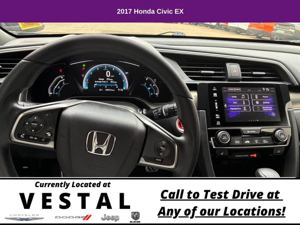 Used 2017 Honda Civic EX image 12