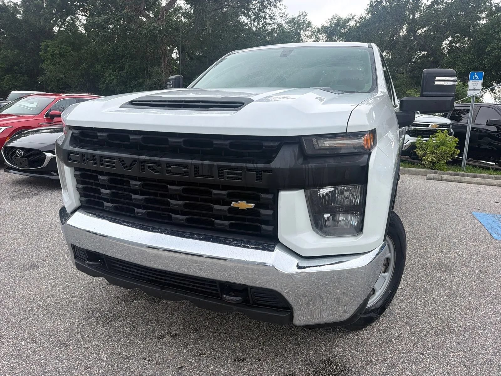 Used 2022 Chevrolet Silverado 2500 W/T w/ WT Fleet Convenience Package RWD image 3