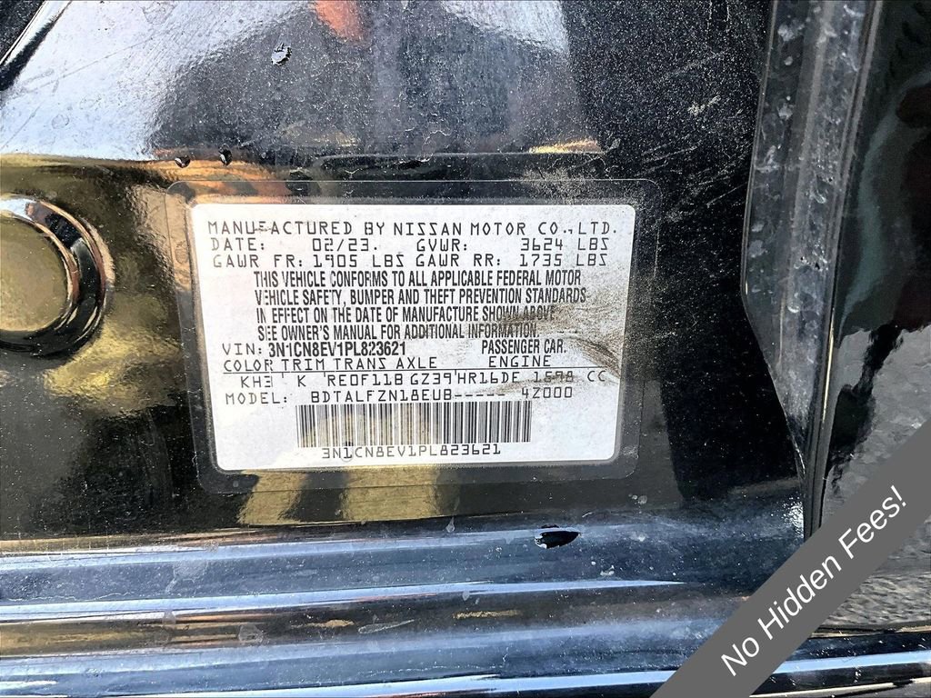 Used 2023 Nissan Versa SV FWD image 25