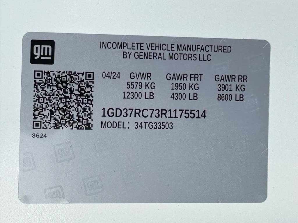 New 2024 GMC Savana 3500 w/ Power Convenience Package RWD image 16