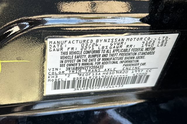 Used 2026 Nissan Sentra SR w/ Floor Mat Package FWD image 28