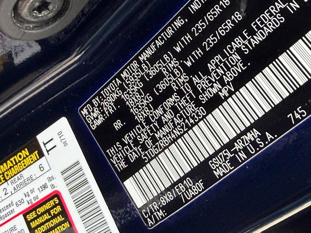 Used 2022 Toyota Highlander XLE image 29