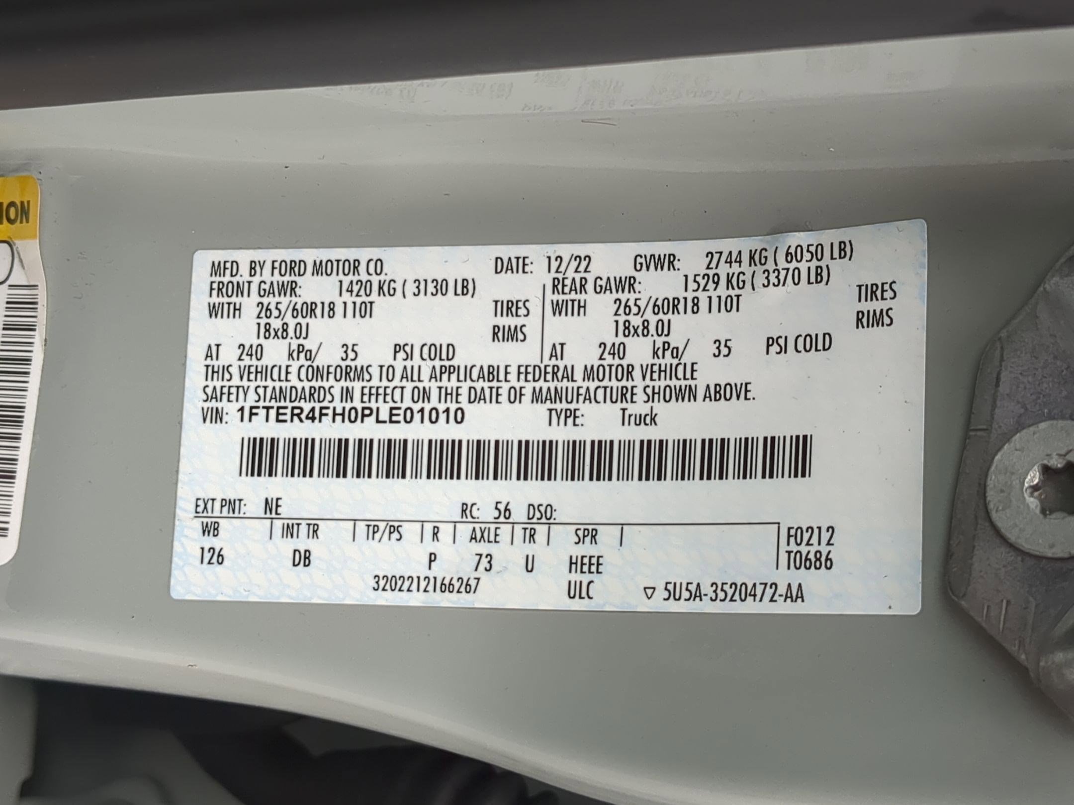 Used 2023 Ford Ranger Lariat w/ FX4 Off-Road Package image 22