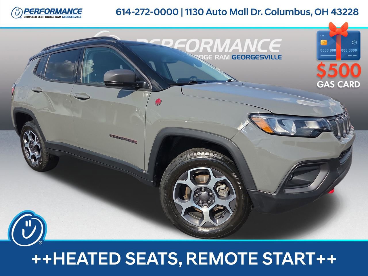 Used 2022 Jeep Compass Trailhawk w/ Trailhawk Convenience Group