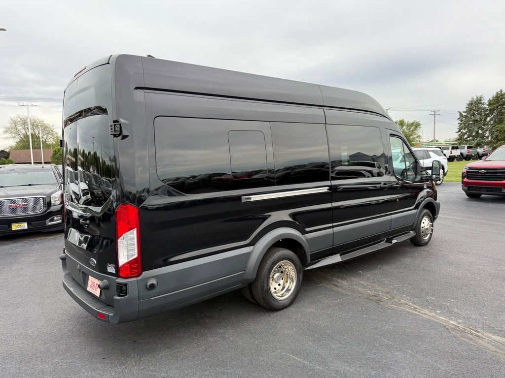 Used 2017 Ford Transit 350 148 High Roof Extended DRW w/ Exterior Upgrade Package RWD image 4