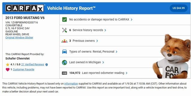 Used 2013 Ford Mustang Convertible image 5