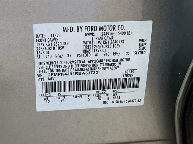 Used 2024 Ford Edge SEL image 31