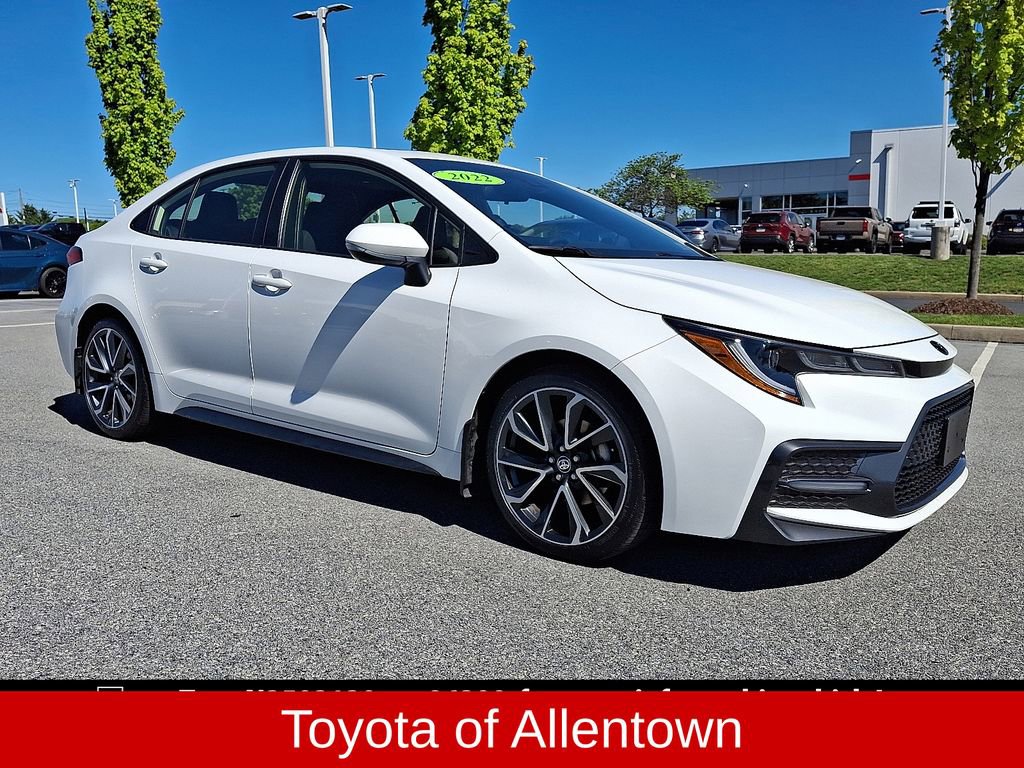 Used 2022 Toyota Corolla SE w/ SE Premium Package