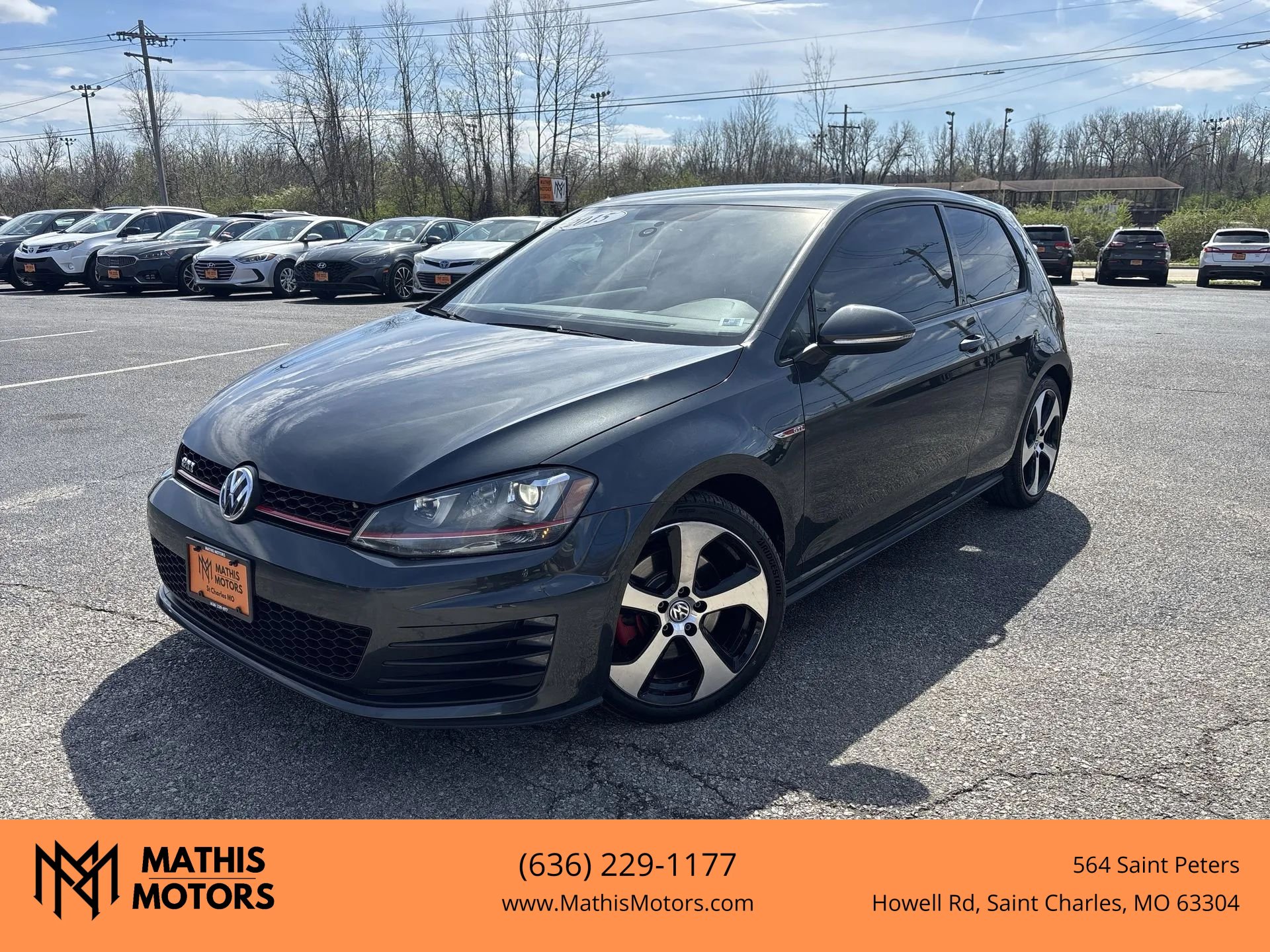 Used 2015 Volkswagen GTI S w/ Lighting Package (SEL) image 1