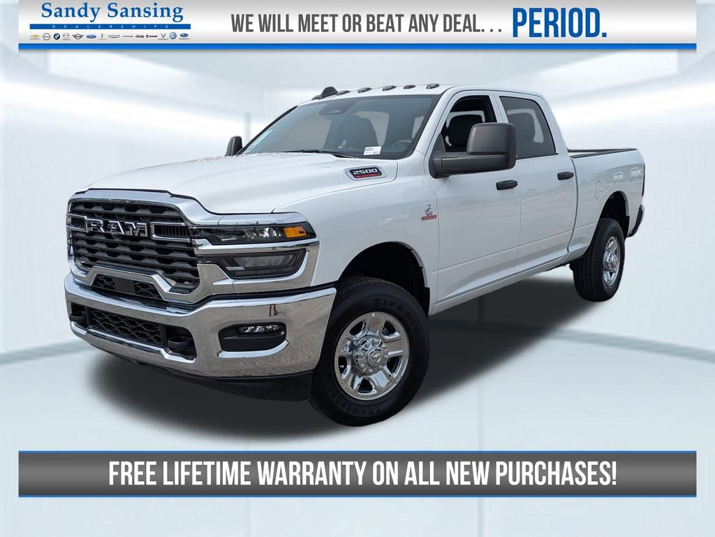 New 2025 RAM 2500 Tradesman w/ Chrome Appearance Group