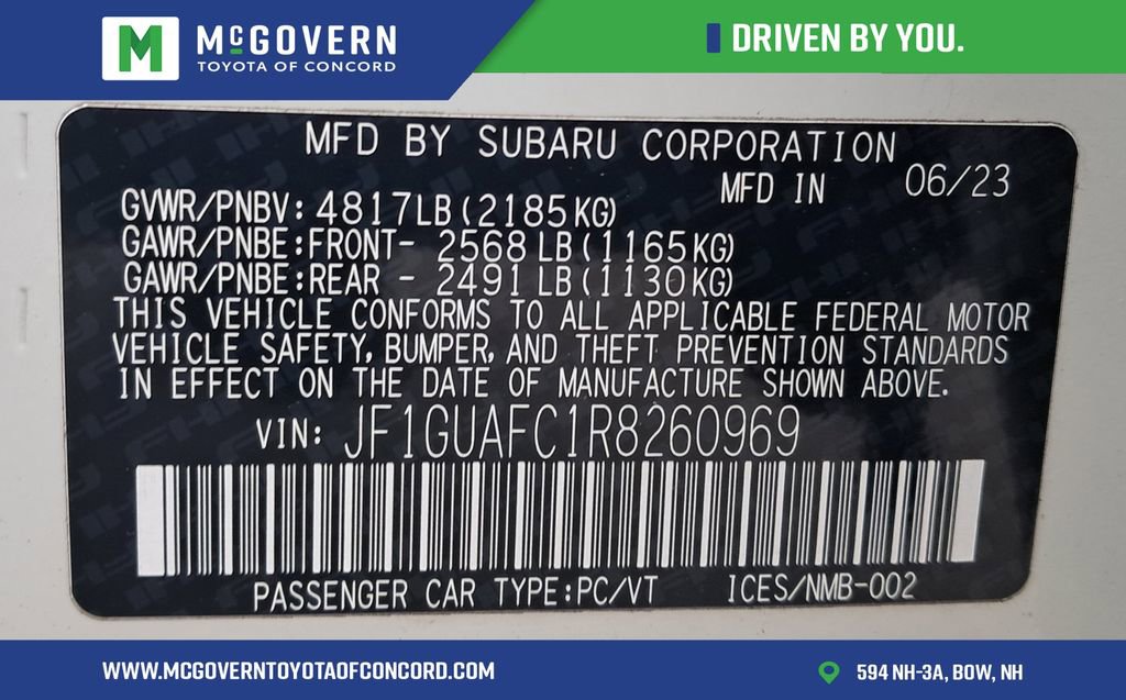 Used 2024 Subaru Impreza 2.0i Sport image 31