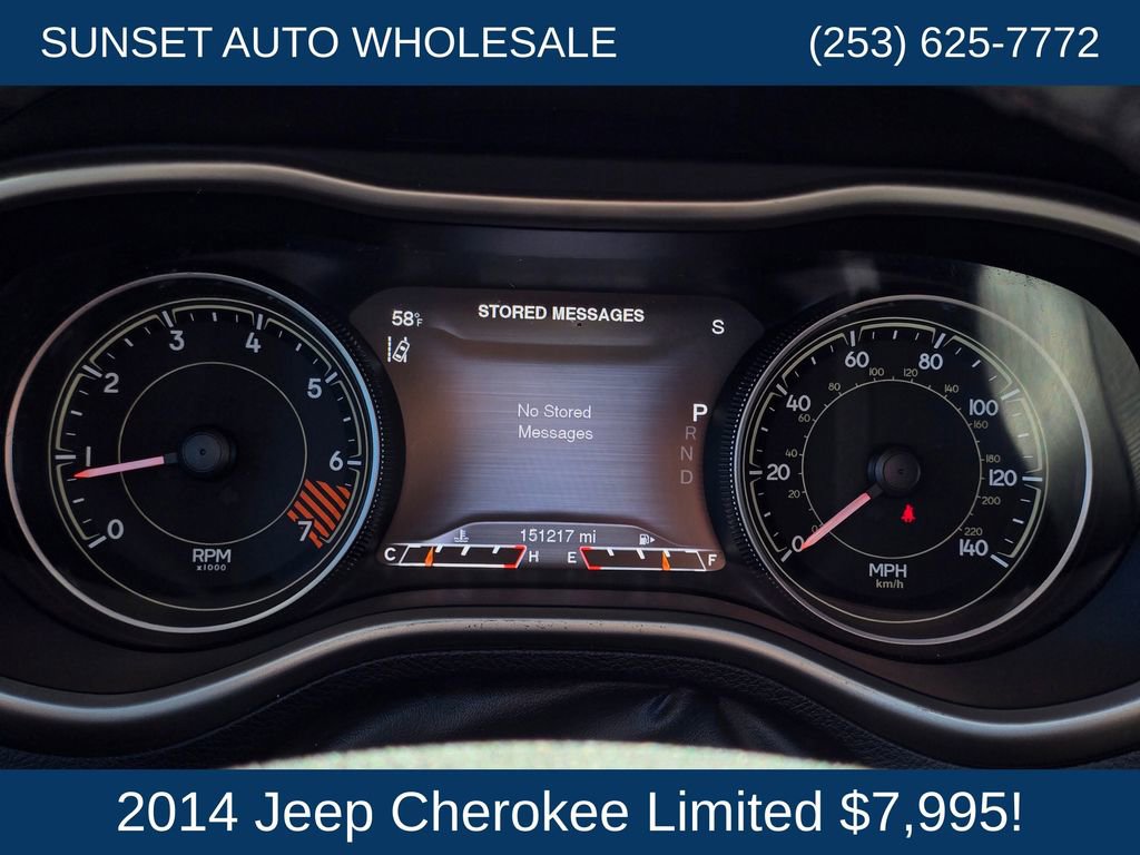 Used 2014 Jeep Cherokee Limited w/ Technology Group image 35