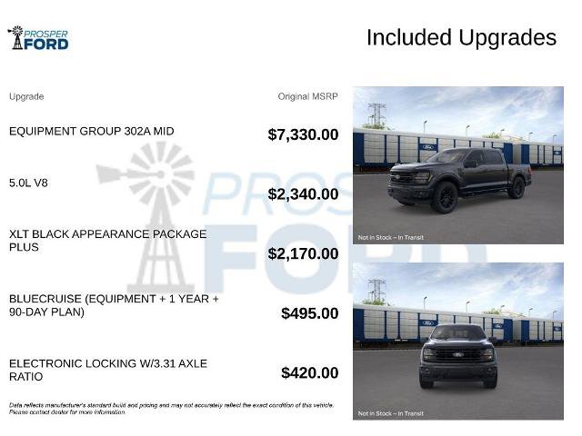 New 2026 Ford F150 XLT w/ Equipment Group 302A MID image 3