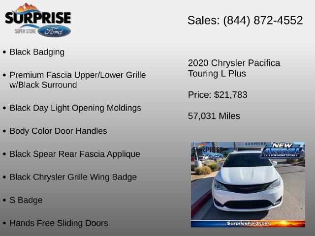 Used 2020 Chrysler Pacifica Touring-L Plus FWD image 23
