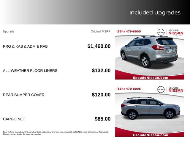Used 2019 Subaru Ascent Premium AWD/4WD image 13