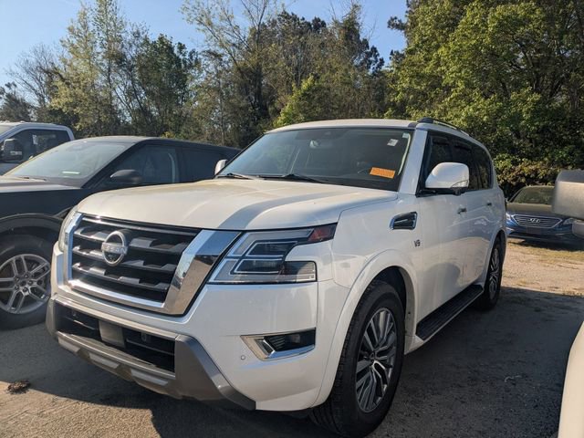 Used 2021 Nissan Armada SL w/ Captain's Chairs Package image 5