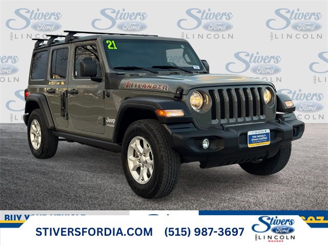 Used 2021 Jeep Wrangler Unlimited Islander