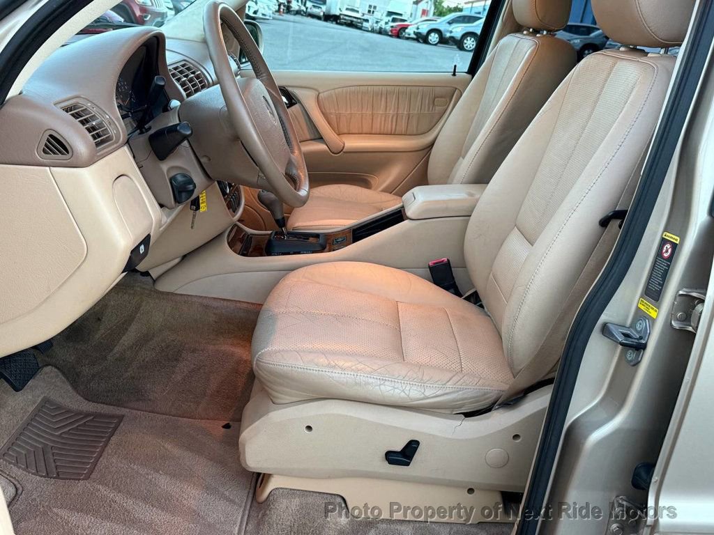Used 2002 Mercedes-Benz ML 320 4MATIC image 9