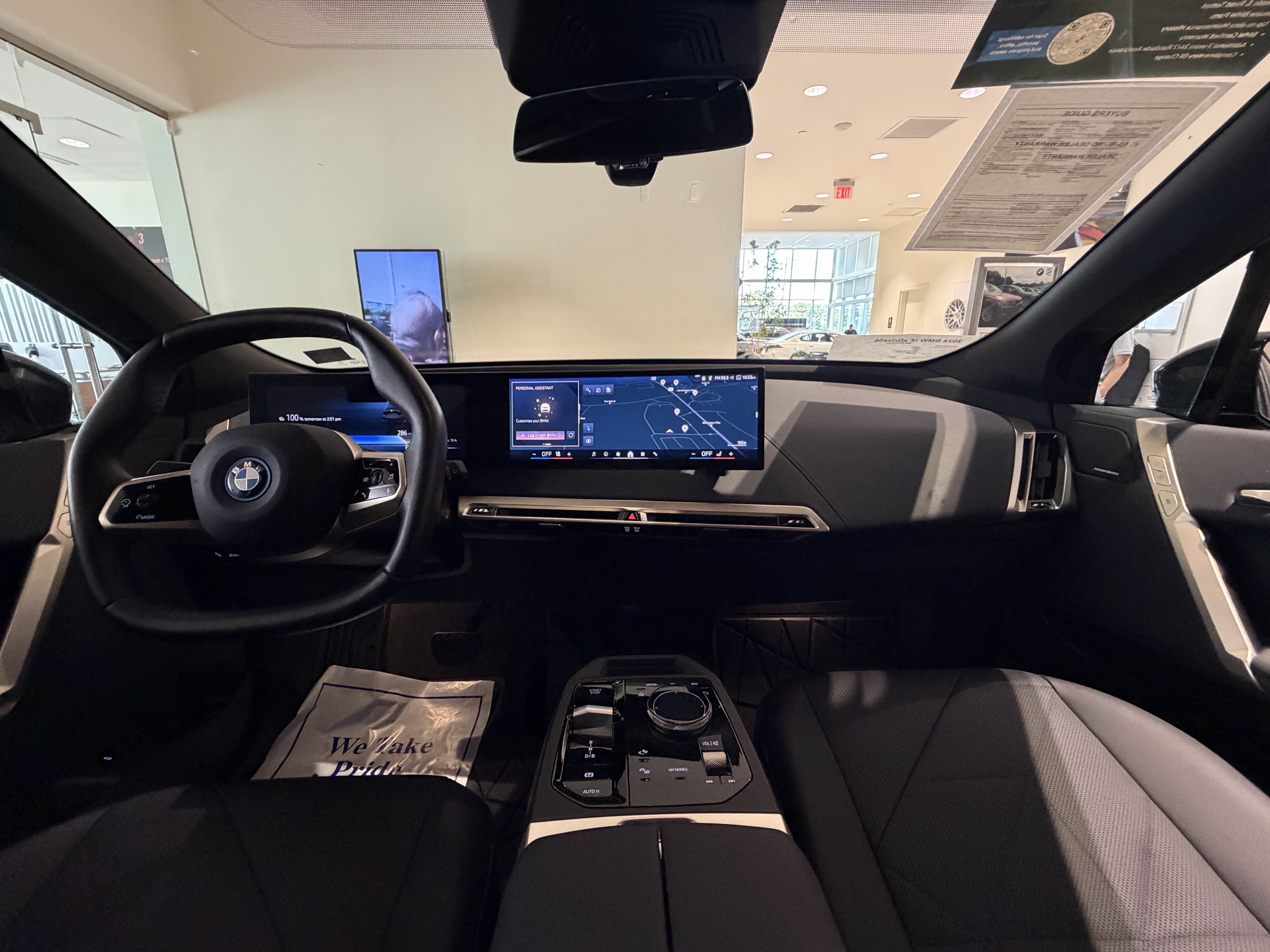Certified 2024 BMW iX xDrive50 w/ Sport Package AWD/4WD image 16