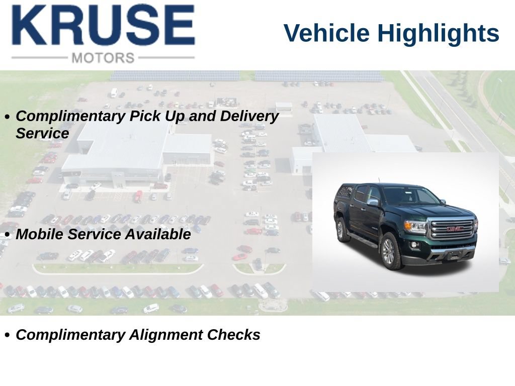 Used 2016 GMC Canyon SLT w/ Driver Alert Package AWD/4WD image 10