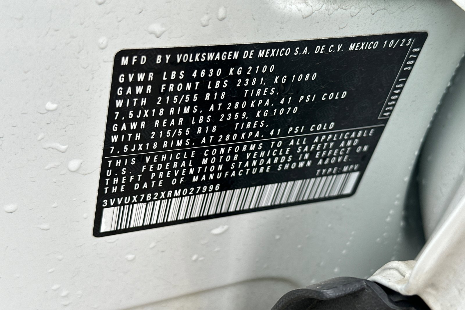 Used 2024 Volkswagen Taos SE image 30