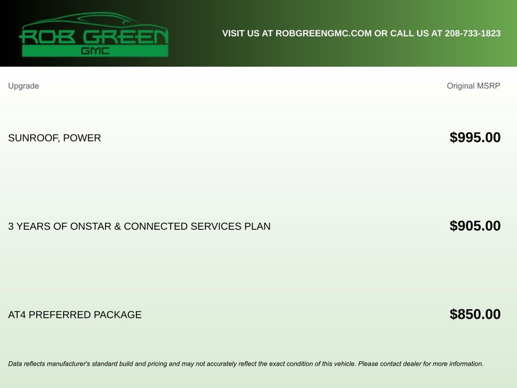 Used 2022 GMC Sierra 1500 AT4 w/ AT4 Preferred Package image 5