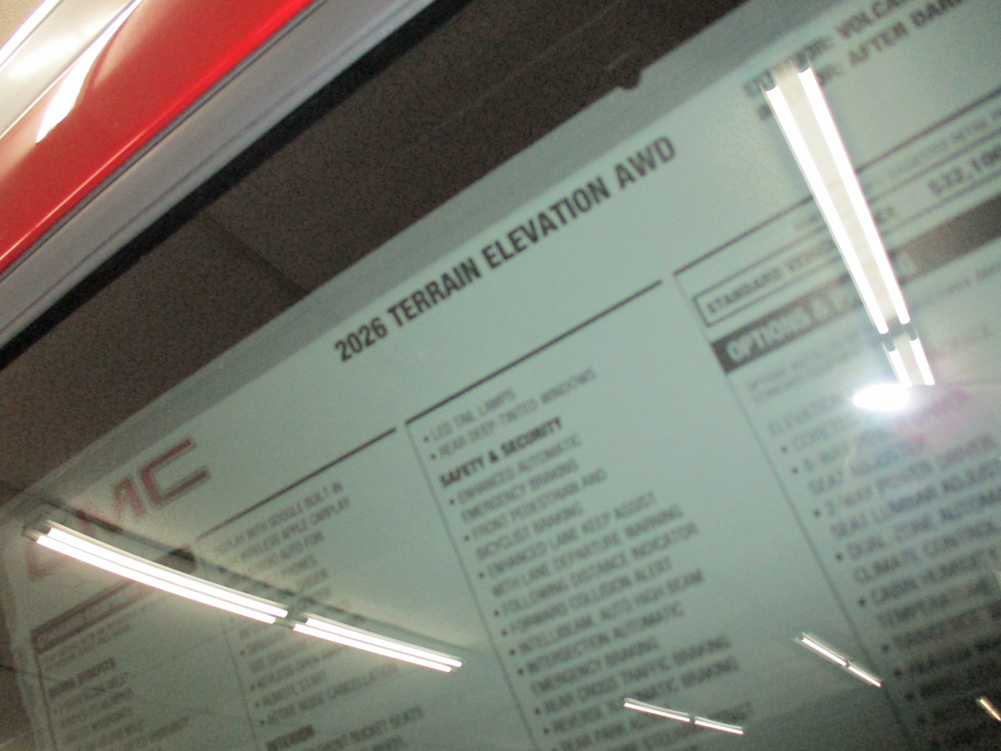 New 2026 GMC Terrain Elevation image 14