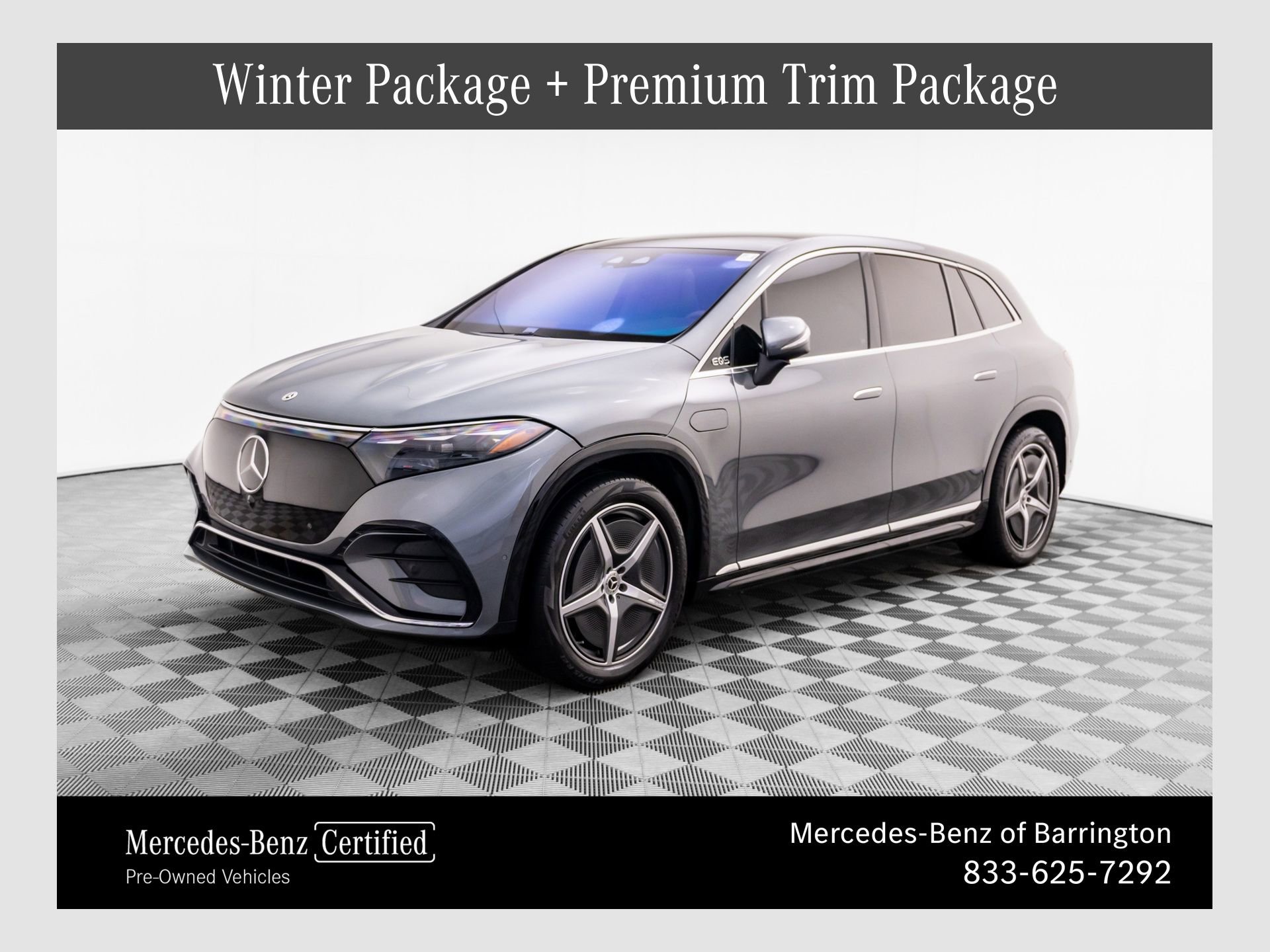 Used 2023 Mercedes-Benz EQS 580 4MATIC SUV image 1