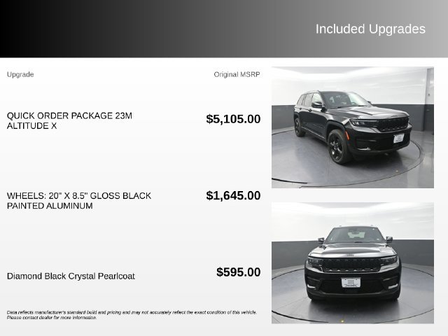Used 2025 Jeep Grand Cherokee Altitude AWD/4WD image 4