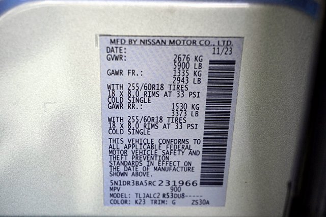 Used 2024 Nissan Pathfinder SV FWD image 15