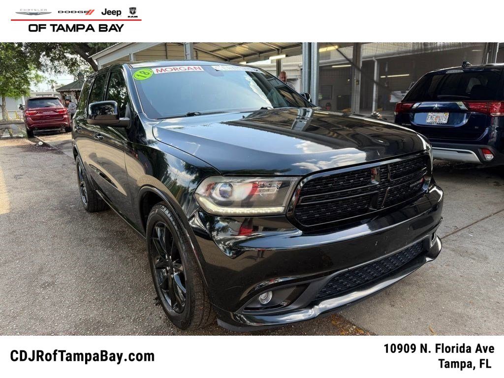 Certified 2018 Dodge Durango SXT w/ Quick Order Package 2BB