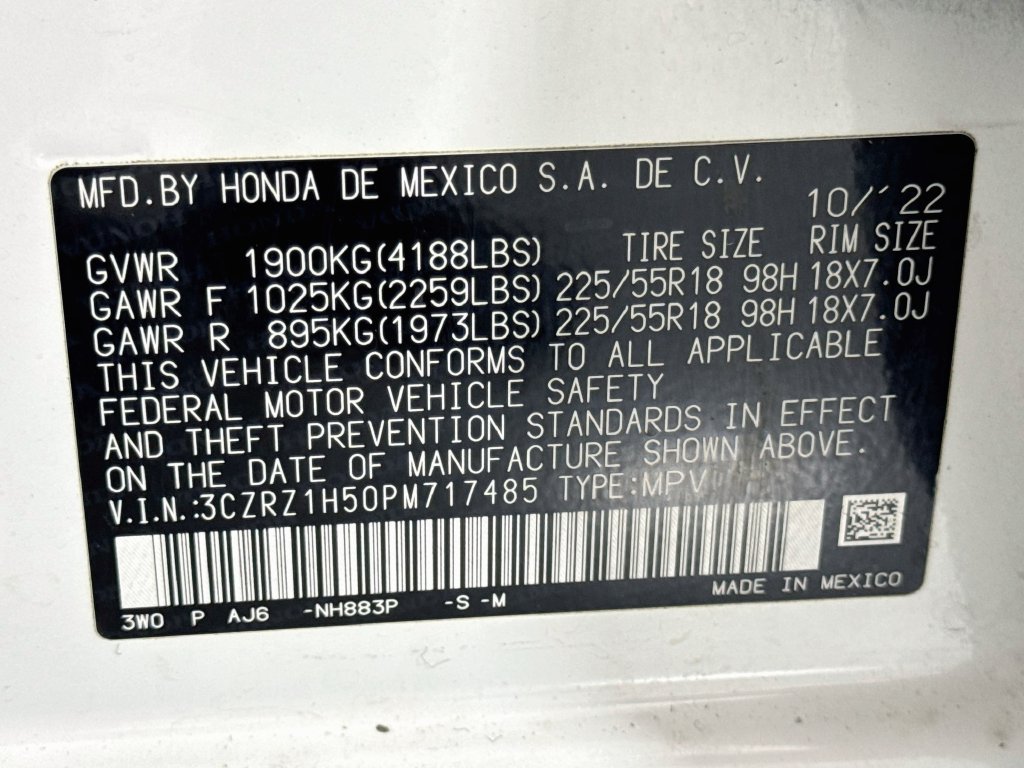 Used 2023 Honda HR-V Sport image 38
