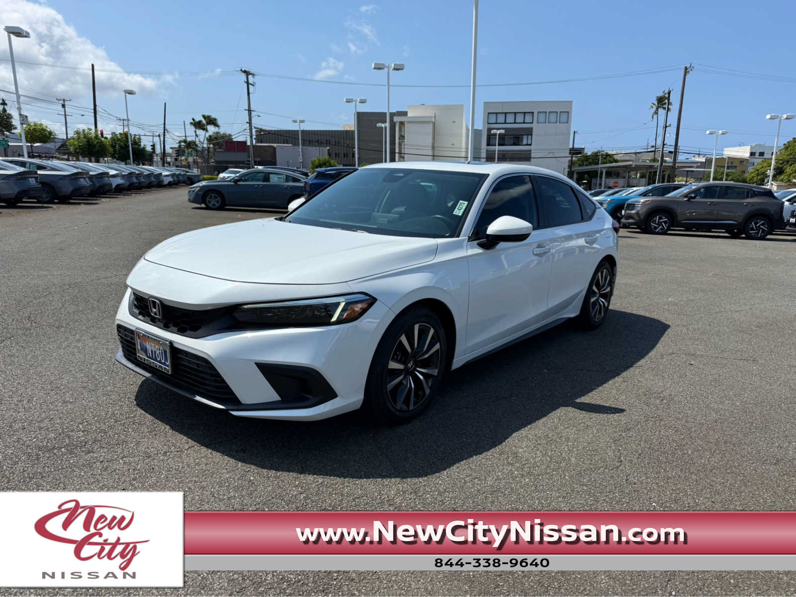 Used 2022 Honda Civic EX-L image 1