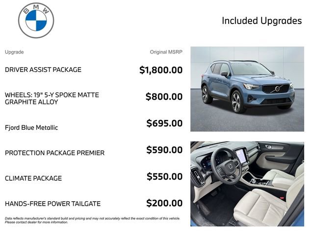 Used 2023 Volvo XC40 B5 Plus w/ Driver Assist Package image 3