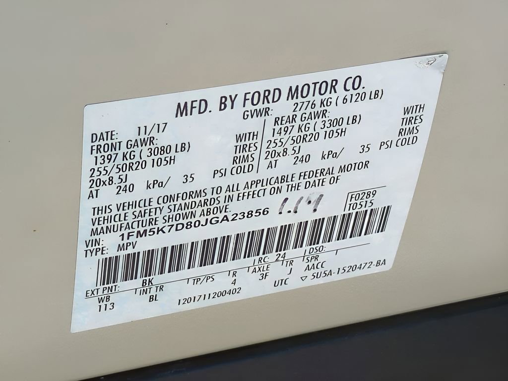 Used 2018 Ford Explorer XLT w/ Equipment Group 202A image 32