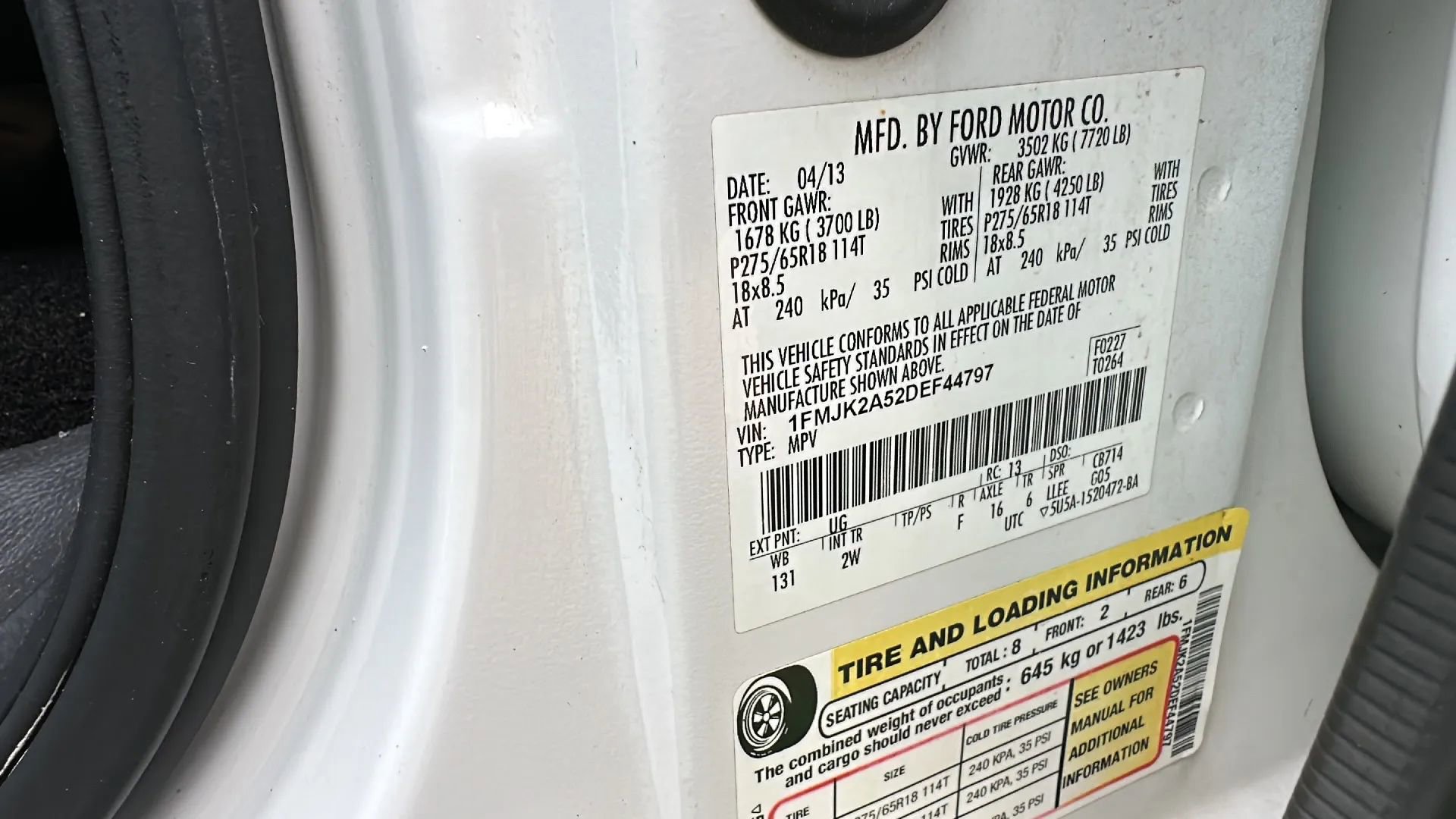 Used 2013 Ford Expedition EL Limited image 45