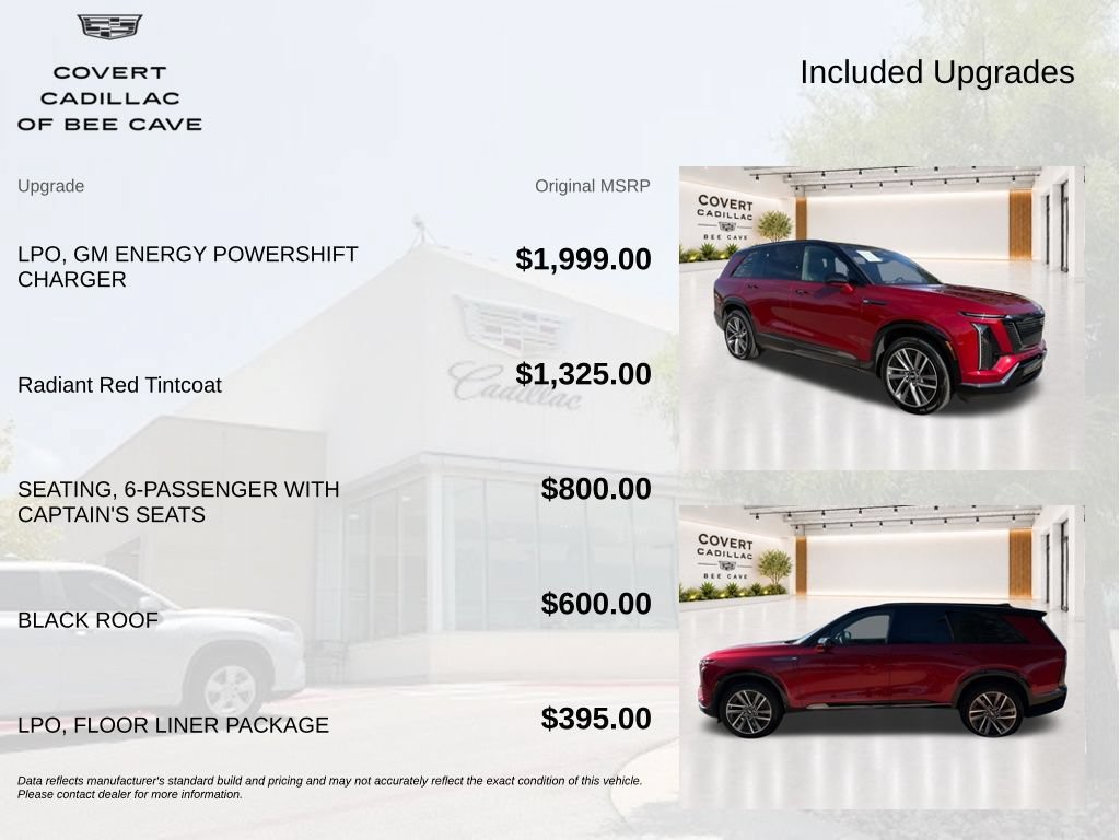 Used 2026 Cadillac Vistiq Sport w/ LPO, Floor Liner Package AWD/4WD image 10