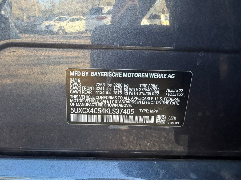 Used 2019 BMW X7 xDrive50i w/ M Sport Package image 32