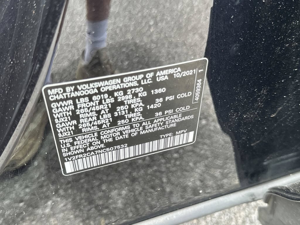 Used 2022 Volkswagen Atlas SEL Premium AWD/4WD image 28