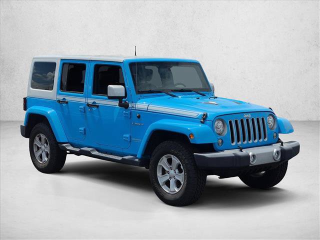 Used 2017 Jeep Wrangler Unlimited Sahara w/ Quick Order Package 24E Chief AWD/4WD image 3