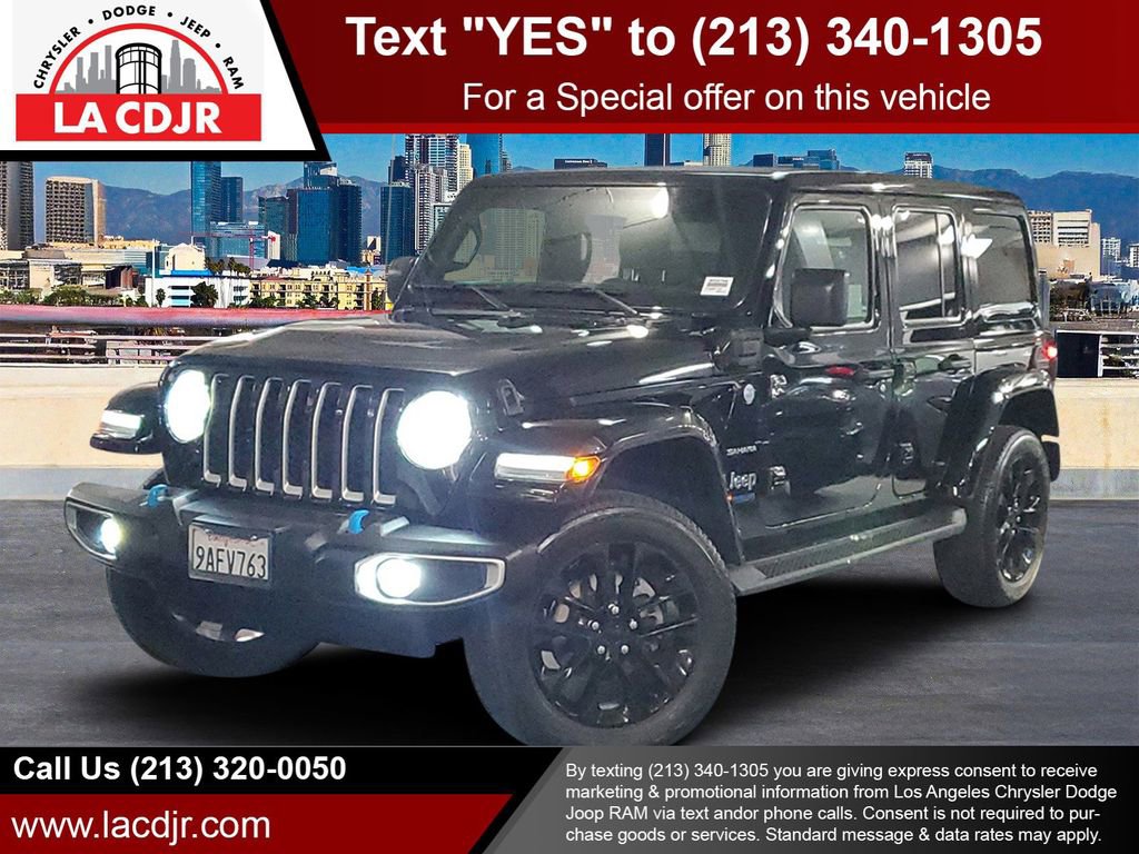 Used 2022 Jeep Wrangler Unlimited Sahara w/ Cold Weather Group