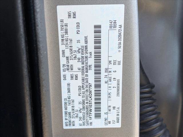 Used 2020 Ford F150 Lariat w/ Trailer Tow Package image 23