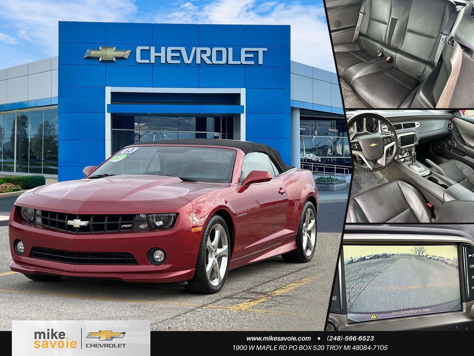 Used 2013 Chevrolet Camaro LT w/ RS Package image 1
